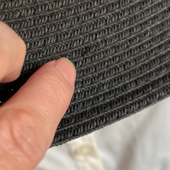 ❤️HOST PICK❤️ NINE WEST Glam Very Wide Brim Black Sun Hat - Picture 15 of 15